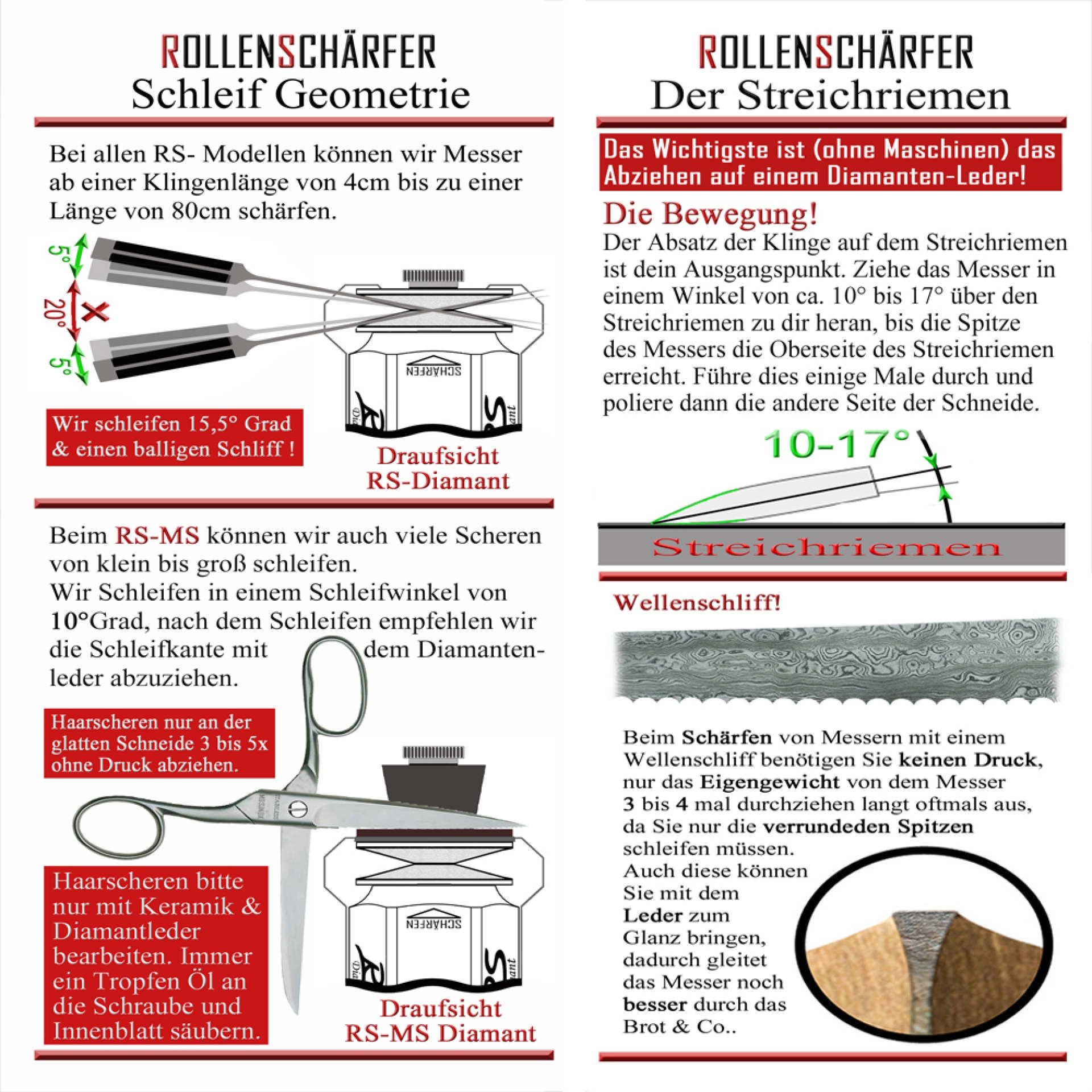 DS Diamant Rollenschleifer Gold Edition
